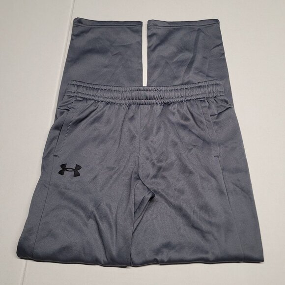 Under armour Boy’s sweatpants size Large color gray black - Picture 1 of 4